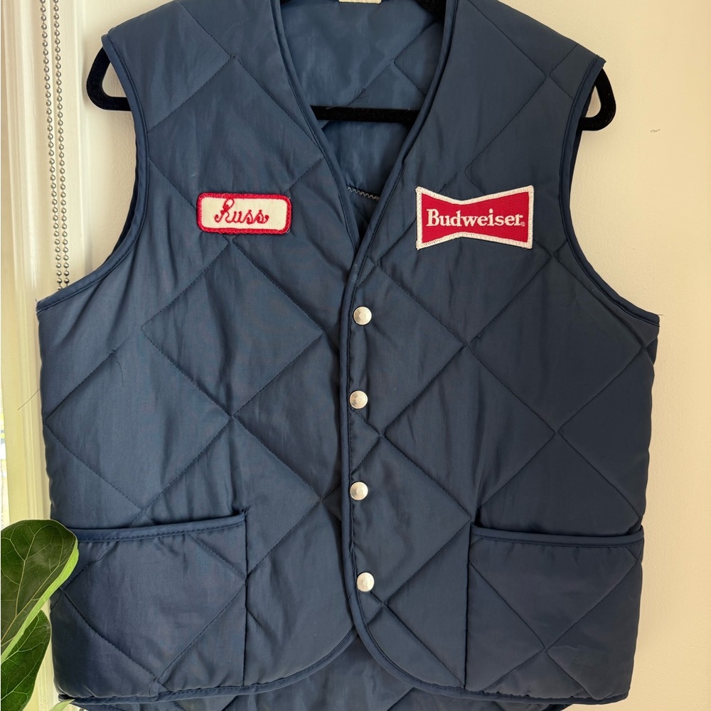 Vintage Budweiser Vest